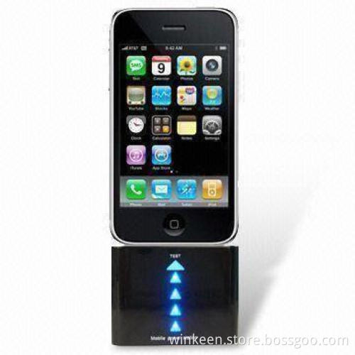 External Portable Battery for Charging iPod, iPhone 3, 3GS, 4, 4S Provide 1,000mAh Capacity Power